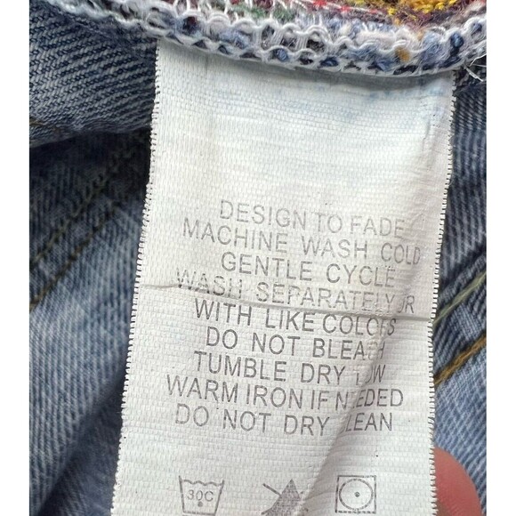 Carbon 2 Cobalt Elemental Jeans Blue Medium Wash Button Fly Mens Sz 36x31 - Picture 7 of 7